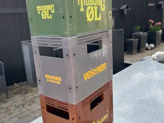3 x 12 stk. ølkasser 