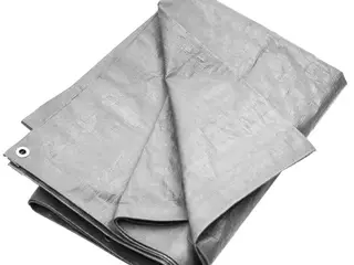Presenning 6×10 m - 180 g/m² HDPE, grå