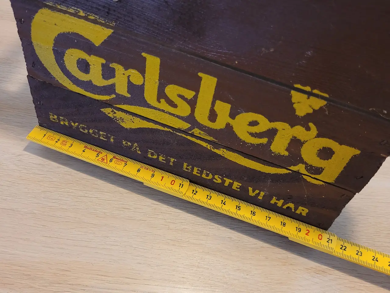 Billede 5 - Carlsberg mini træ ølkasse