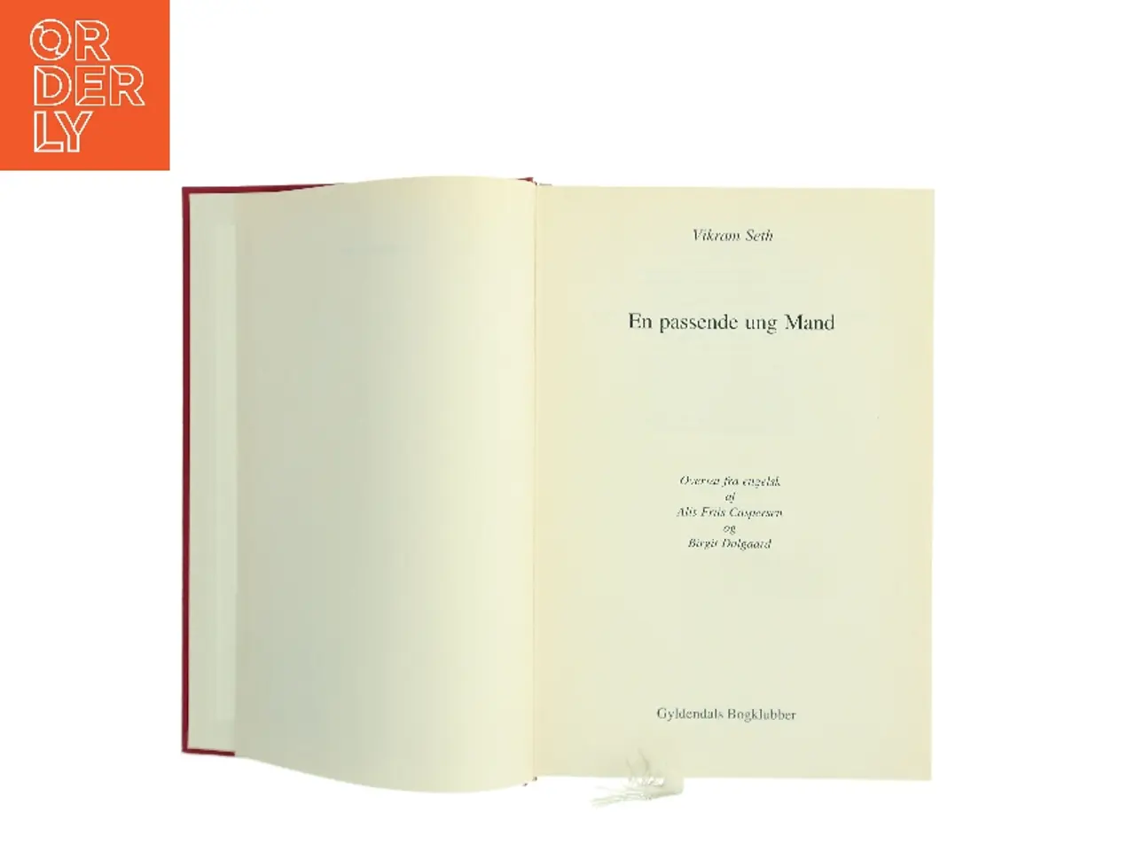 Billede 2 - En passende ung Mand af Vikram Seth (Bog)