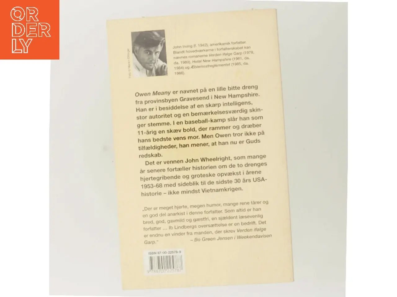 Billede 3 - En bøn for Owen Meany af John Irving (Bog)