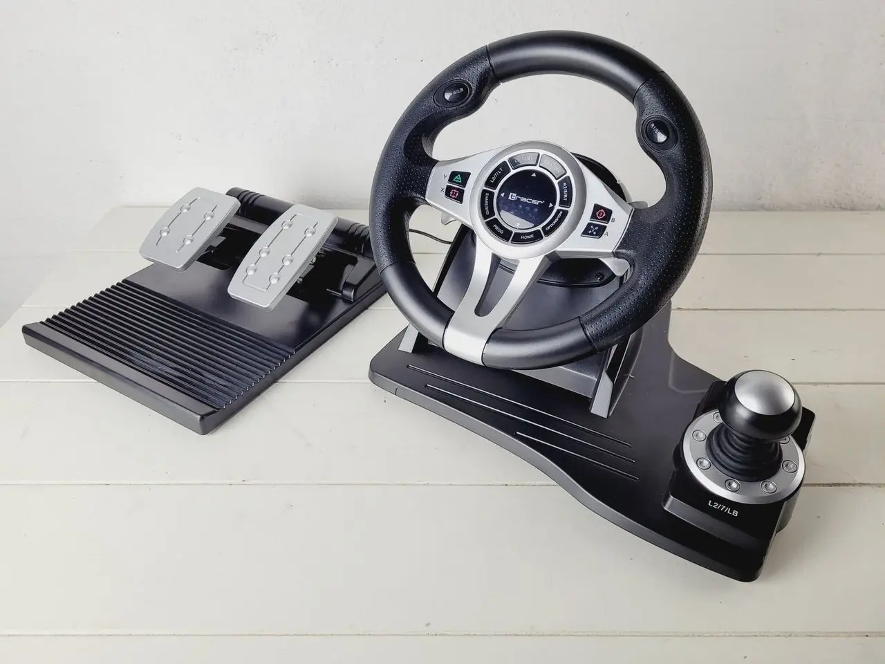 Billede 4 - ⭐️- Rat og Pedal til PS1/PS2 - Powertech R5