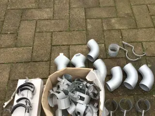 Tilbehør til tagrender/ nedløb..