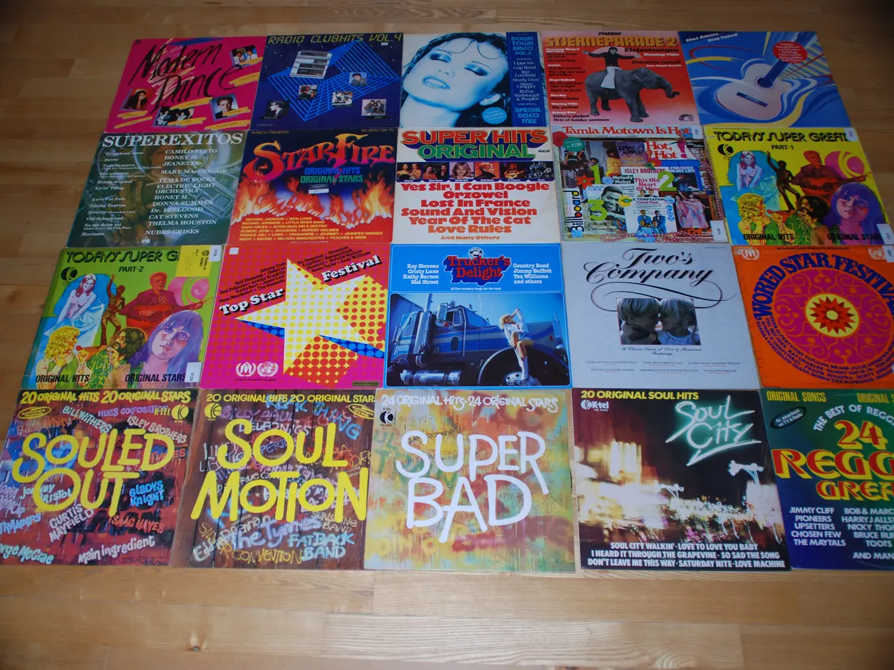 Billede 1 - 90 vinylplader - opsamling
