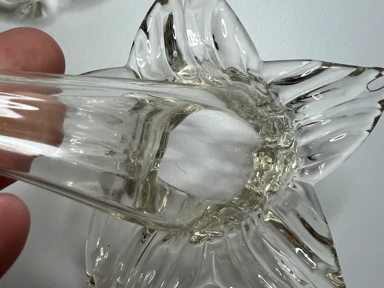 Billede 9 - 4 Stk. Liljevaser i klar glas.