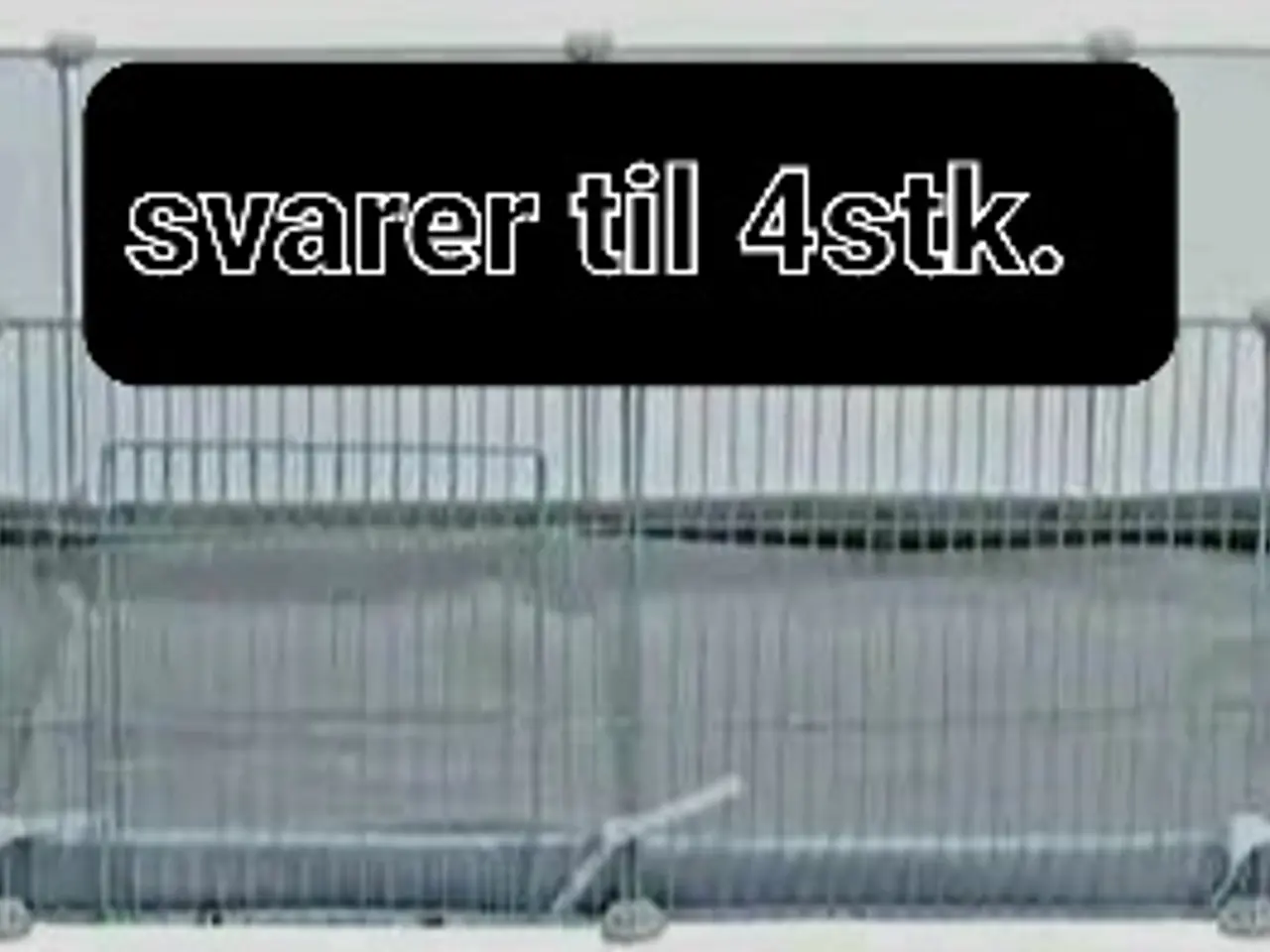 Billede 6 - Bur/løbegård til gnavere