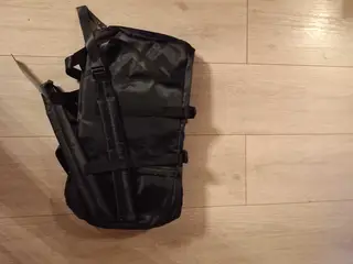 En lille fisker taske til salg
