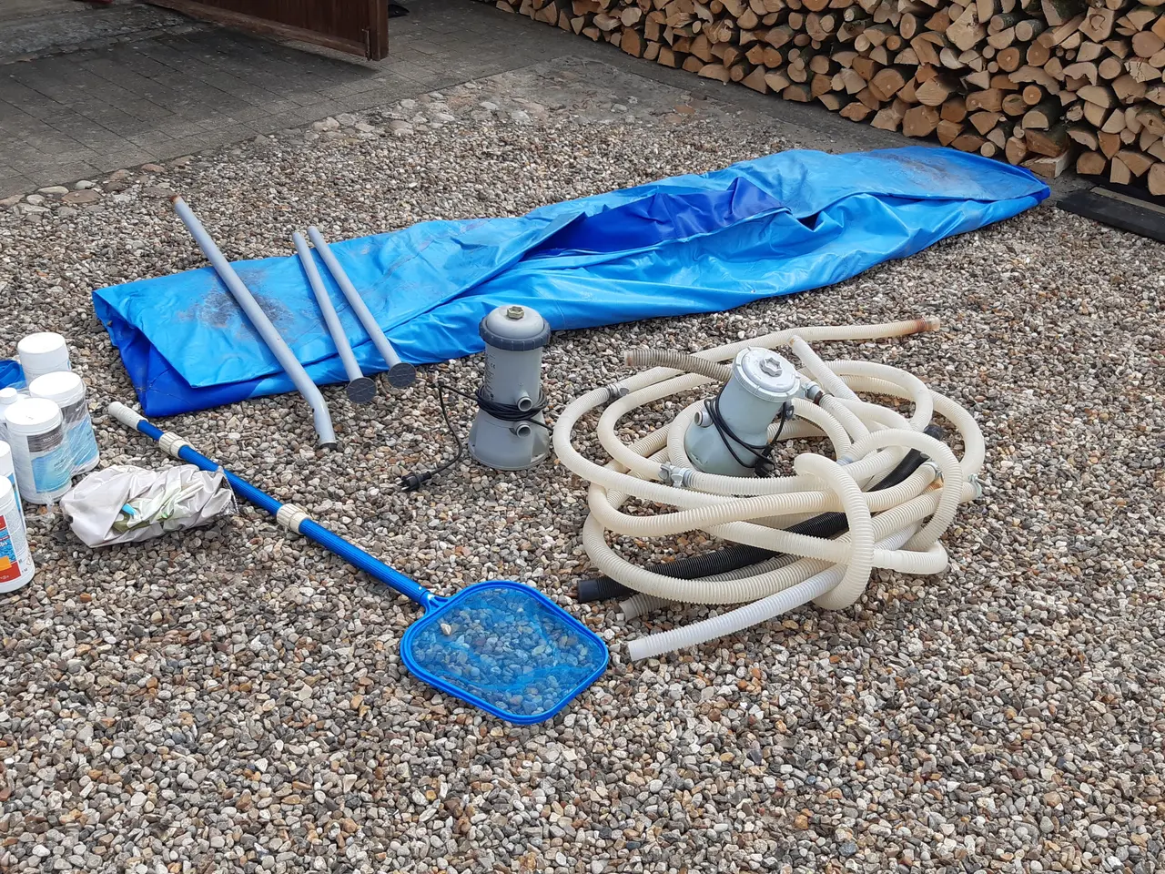 Billede 2 - Badebassin 4,5m x 0,9m