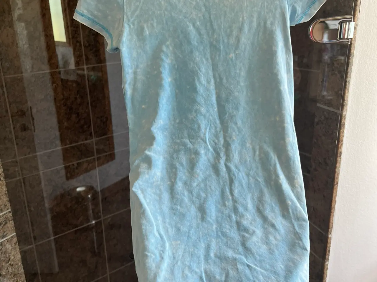 Billede 4 - Smart turkis lang bluse str small