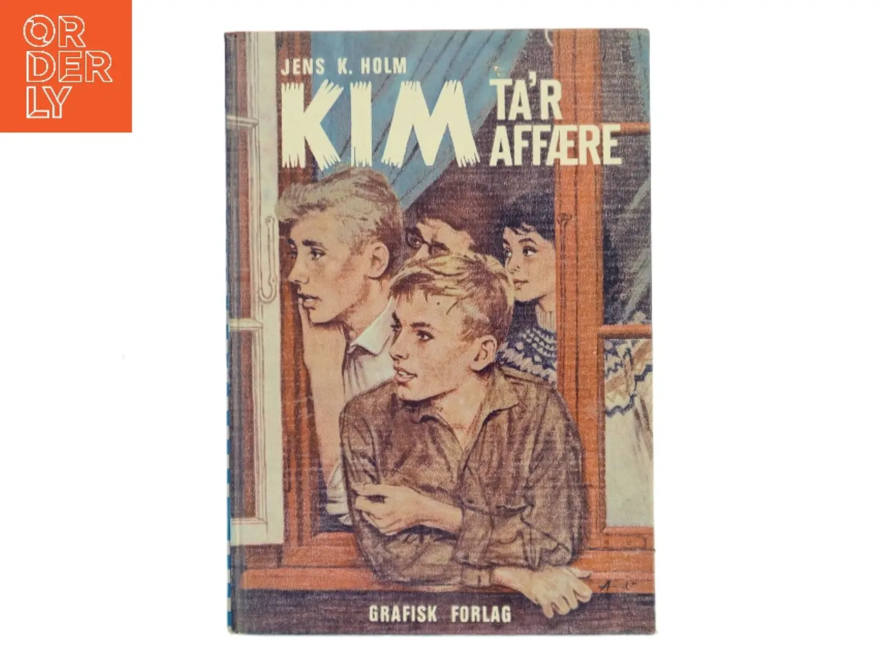 Billede 1 - Kim ta’r affære af Jens K. Holm (Bog)