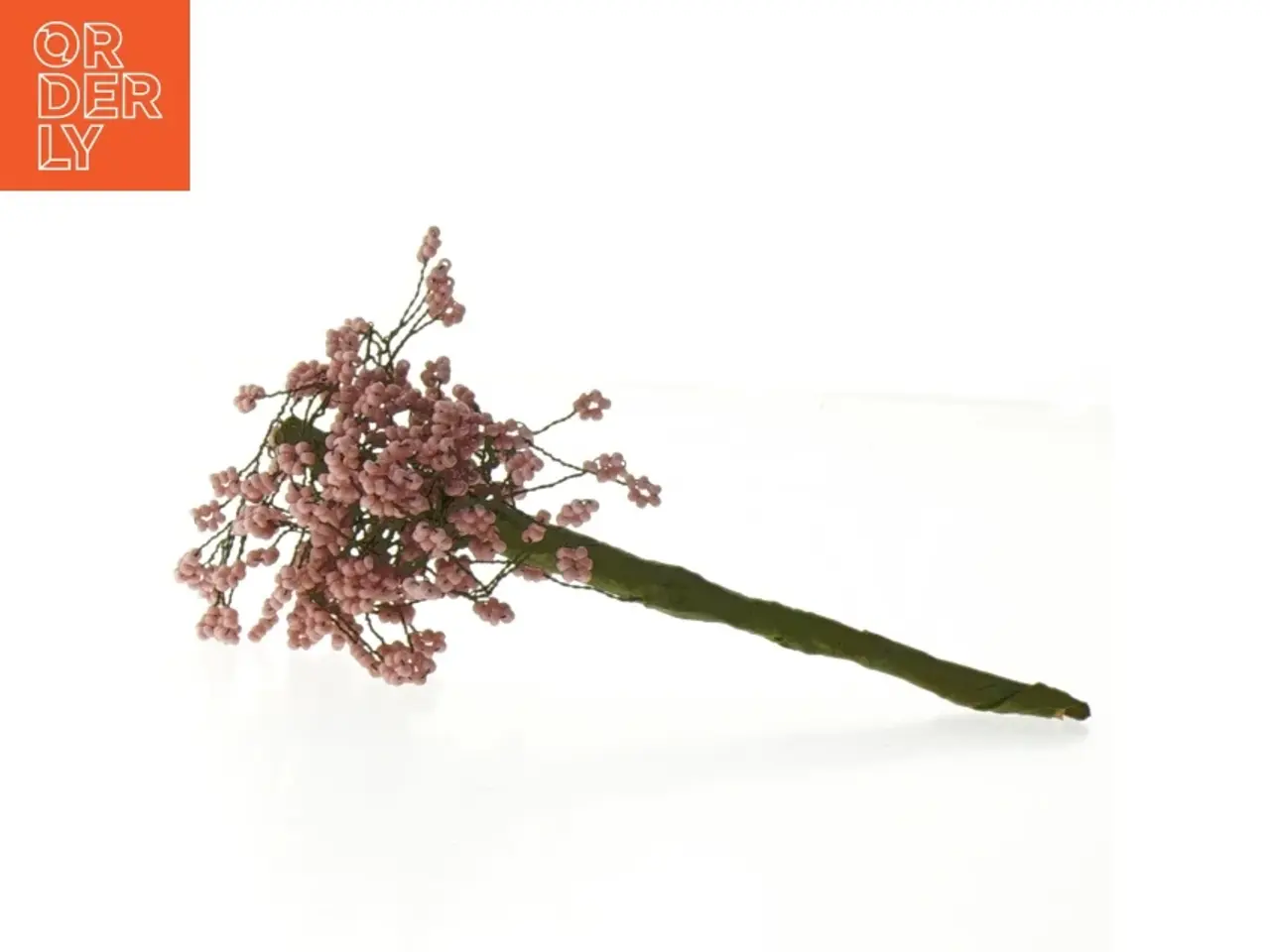 Billede 4 - vase og kunstig blomst