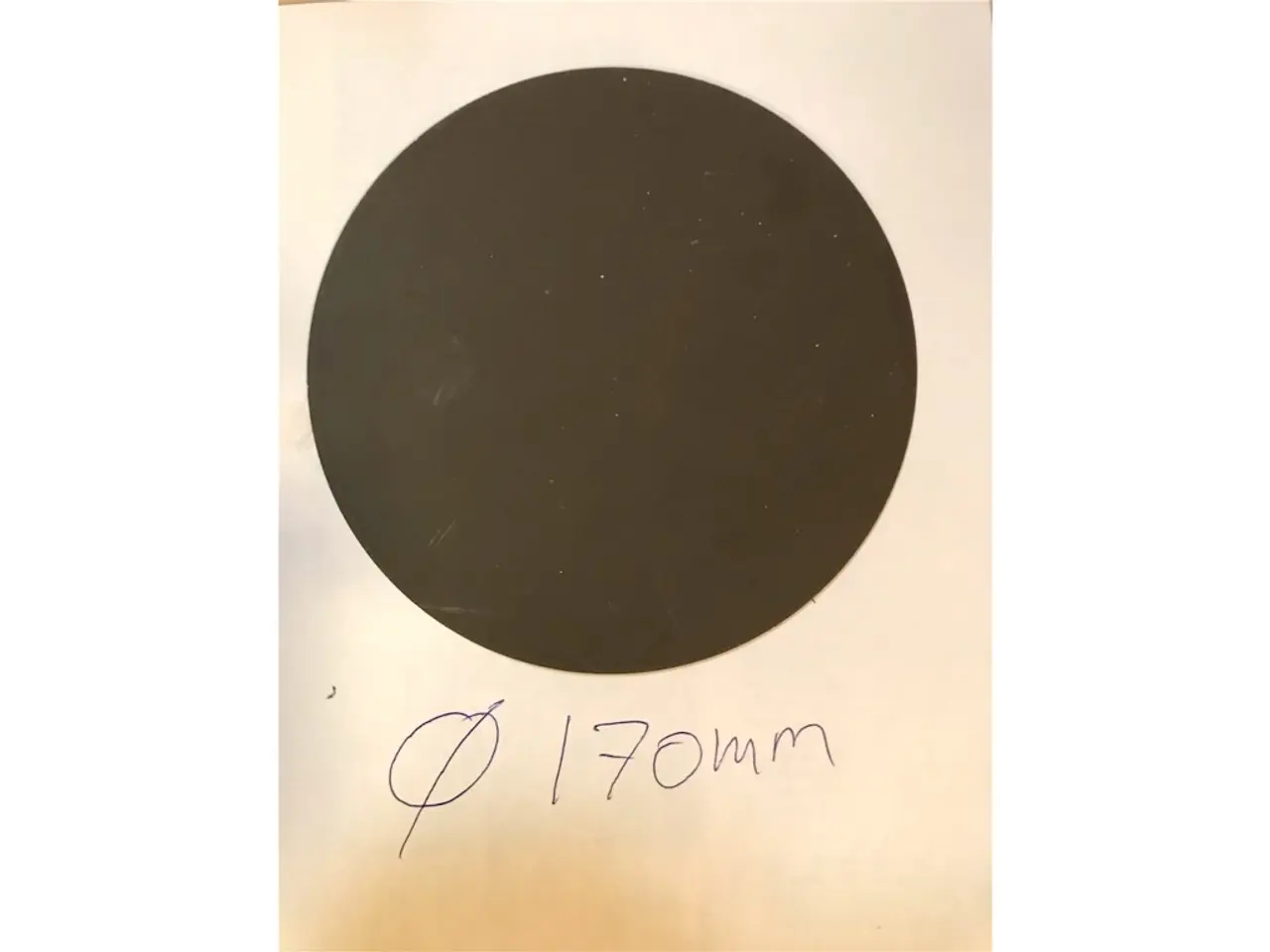 Billede 3 - Lige røgrør 100 mm langt