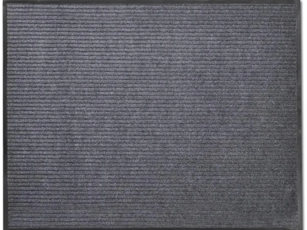 Billede 1 - Dørmåtte grå 90 × 120 cm i PVC og polyester