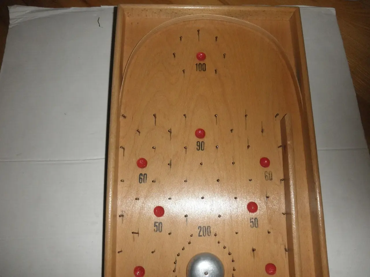 Billede 3 - TRÆLEGETØJ gammelt spil 60*31 cm ca 1970