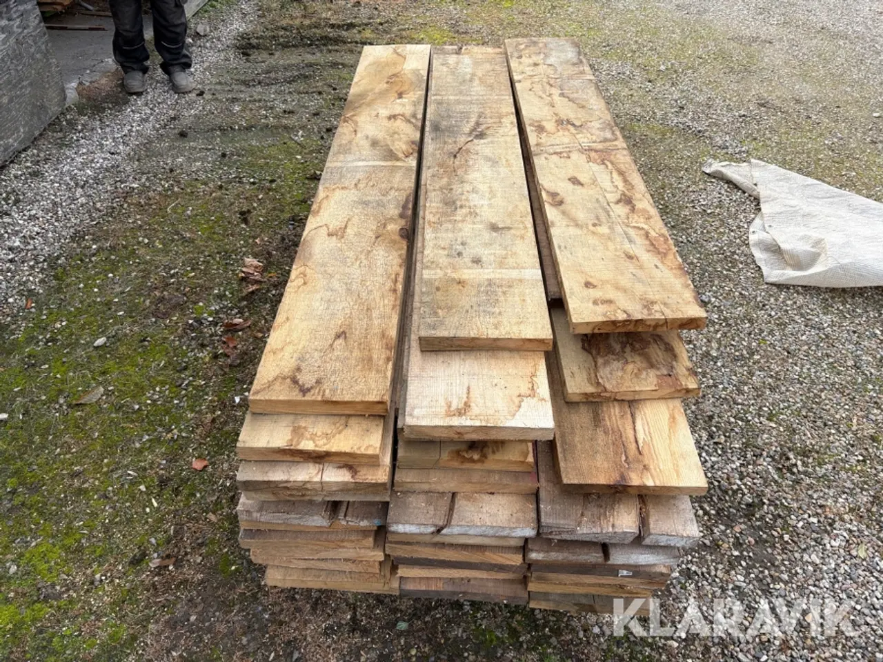 Billede 9 - Planker i eg og ask 37 Styk
