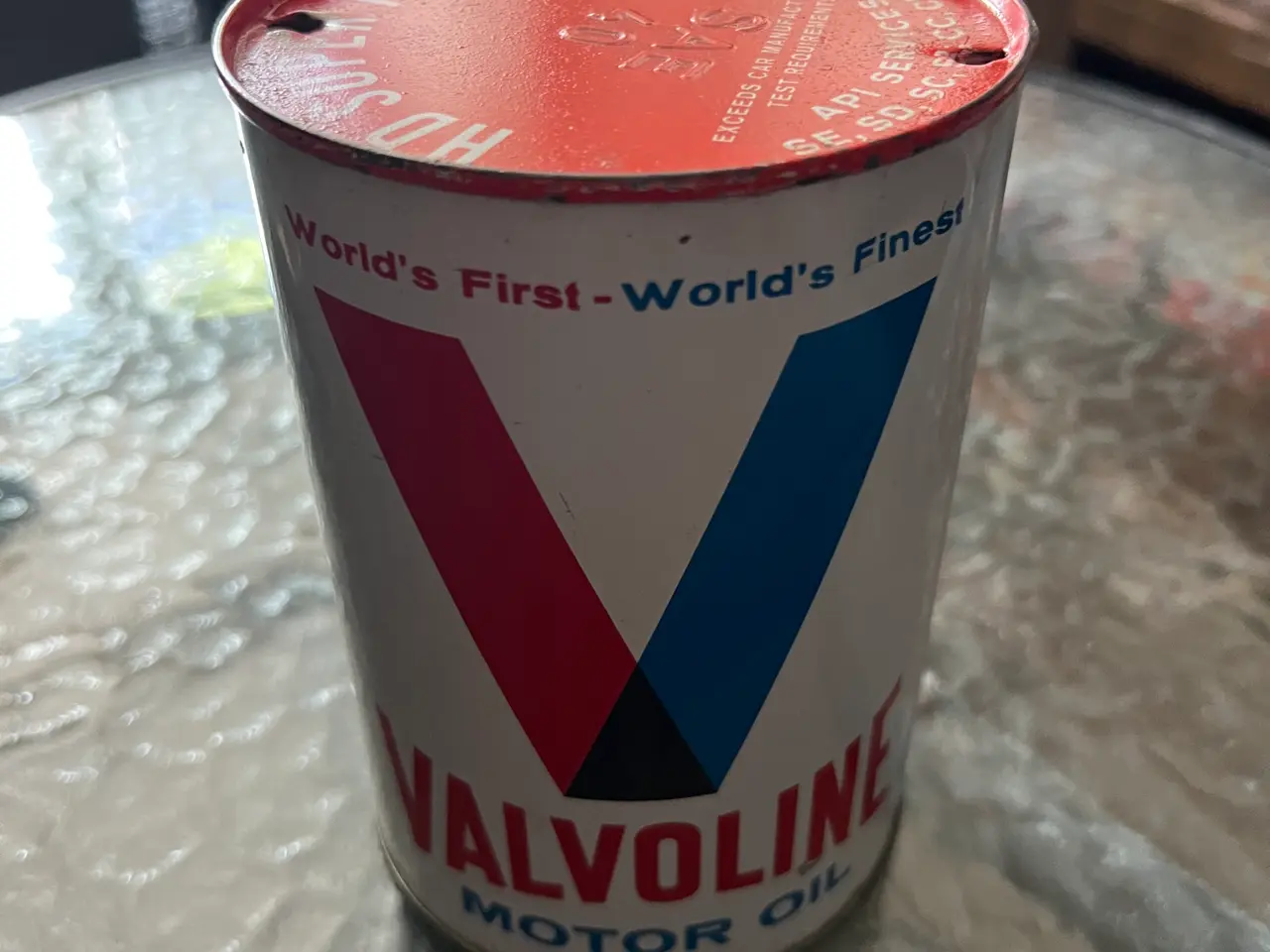 Billede 1 - Valvoline oliedunk 1 liter