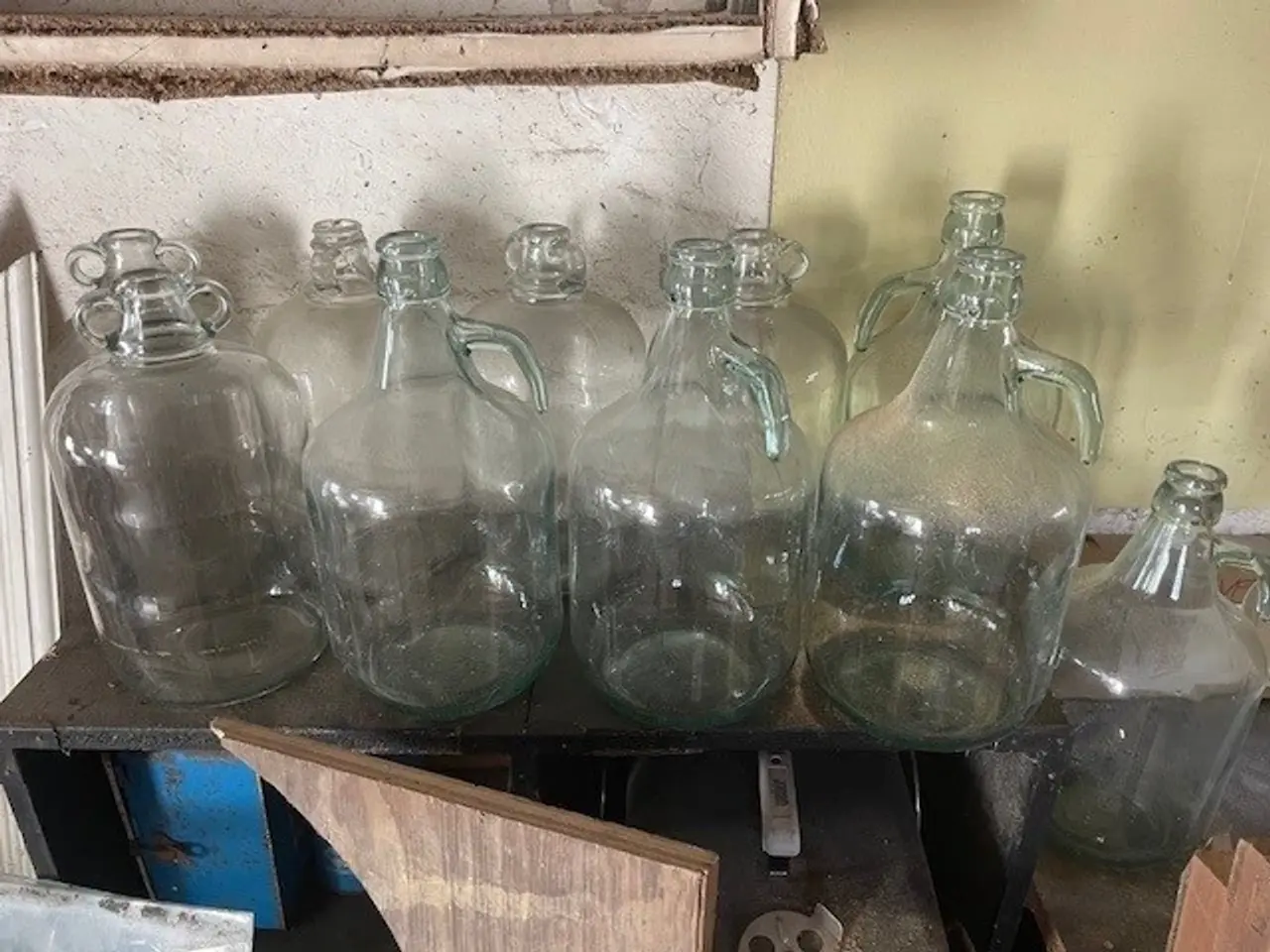 Billede 1 - 8 x 4,5 liter fermenterings flasker