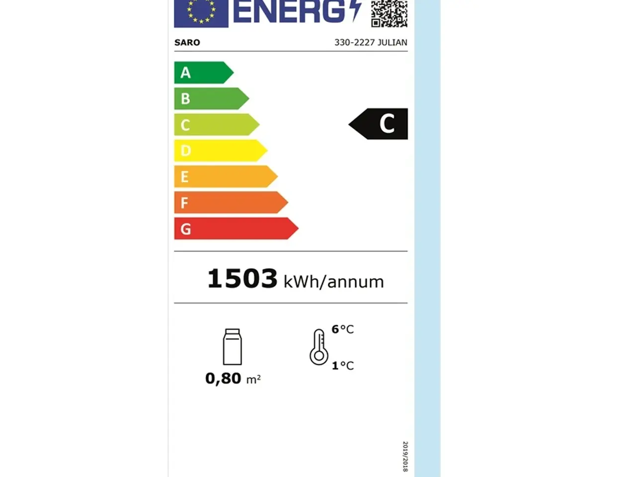 Billede 1 - Kølemontre 125 liter – B734 x D665 x H798 mm