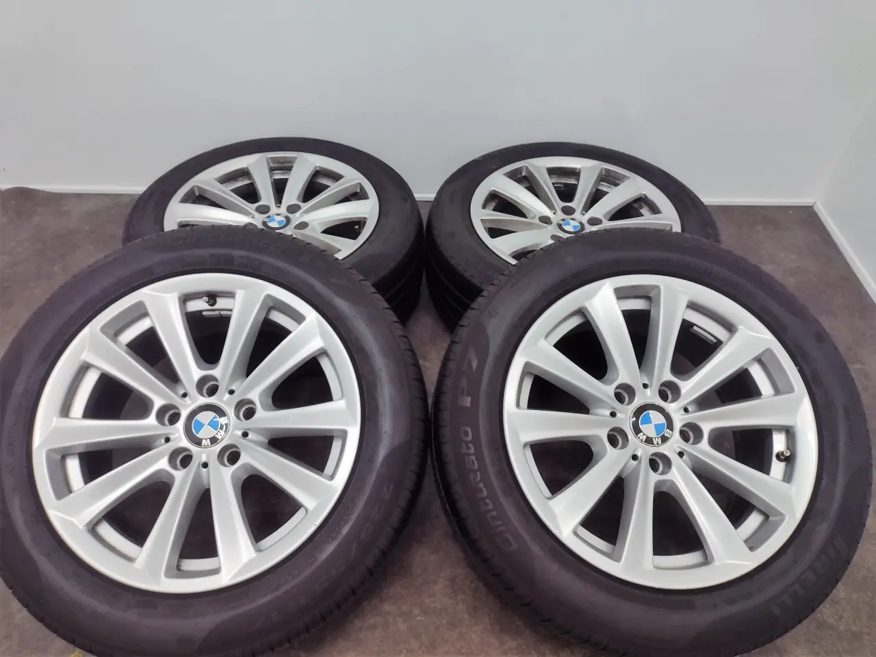 Billede 3 - 5x120 17" ET30, nav 72,6ø BMW Style-236, sommersæt