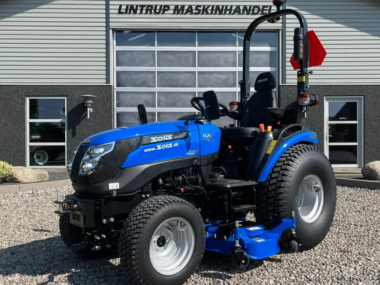 Billede 9 - Solis 26 HST Hydrostat Turf hjul og klipperbord