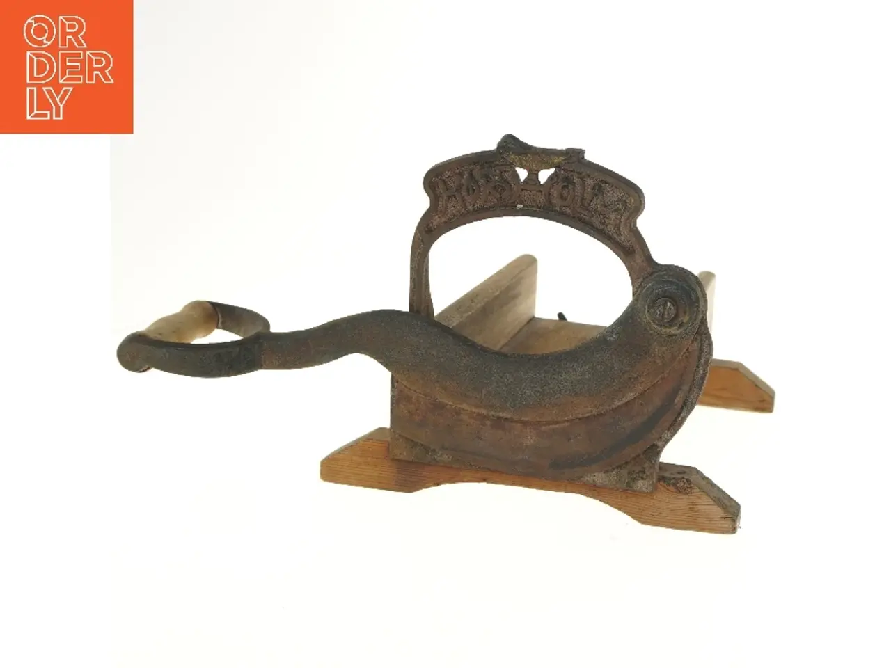 Billede 3 - Antik rugbrødsskærer (str. 27x25x22 cm)
