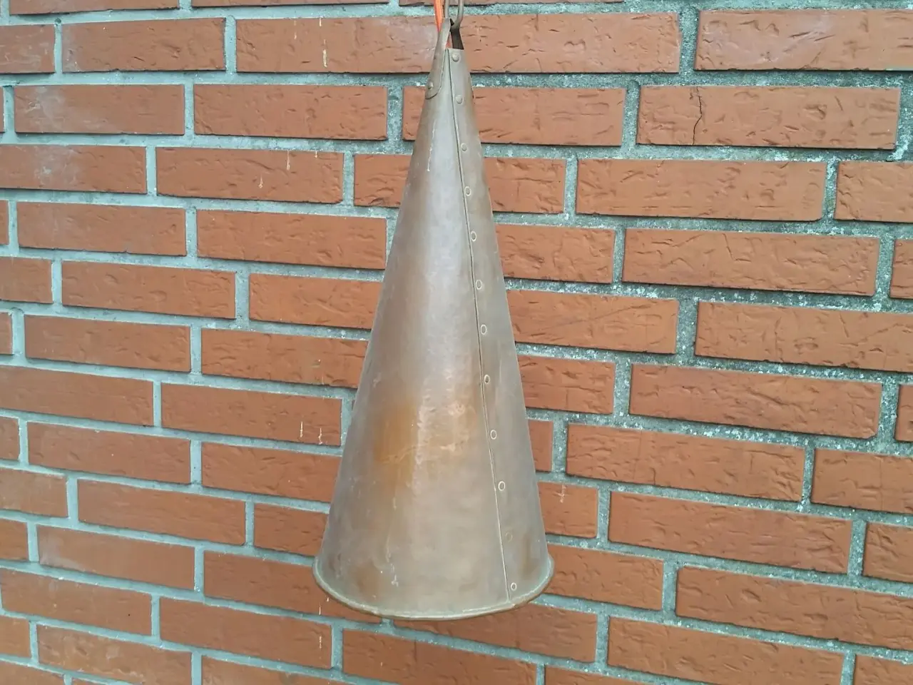 Billede 1 - Kobber lampe