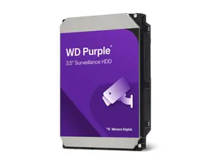 Western Digital WD Purple 4 TB 3,5" SATA 6 Gb/s overvågnings-harddisk (WD44PURZ)