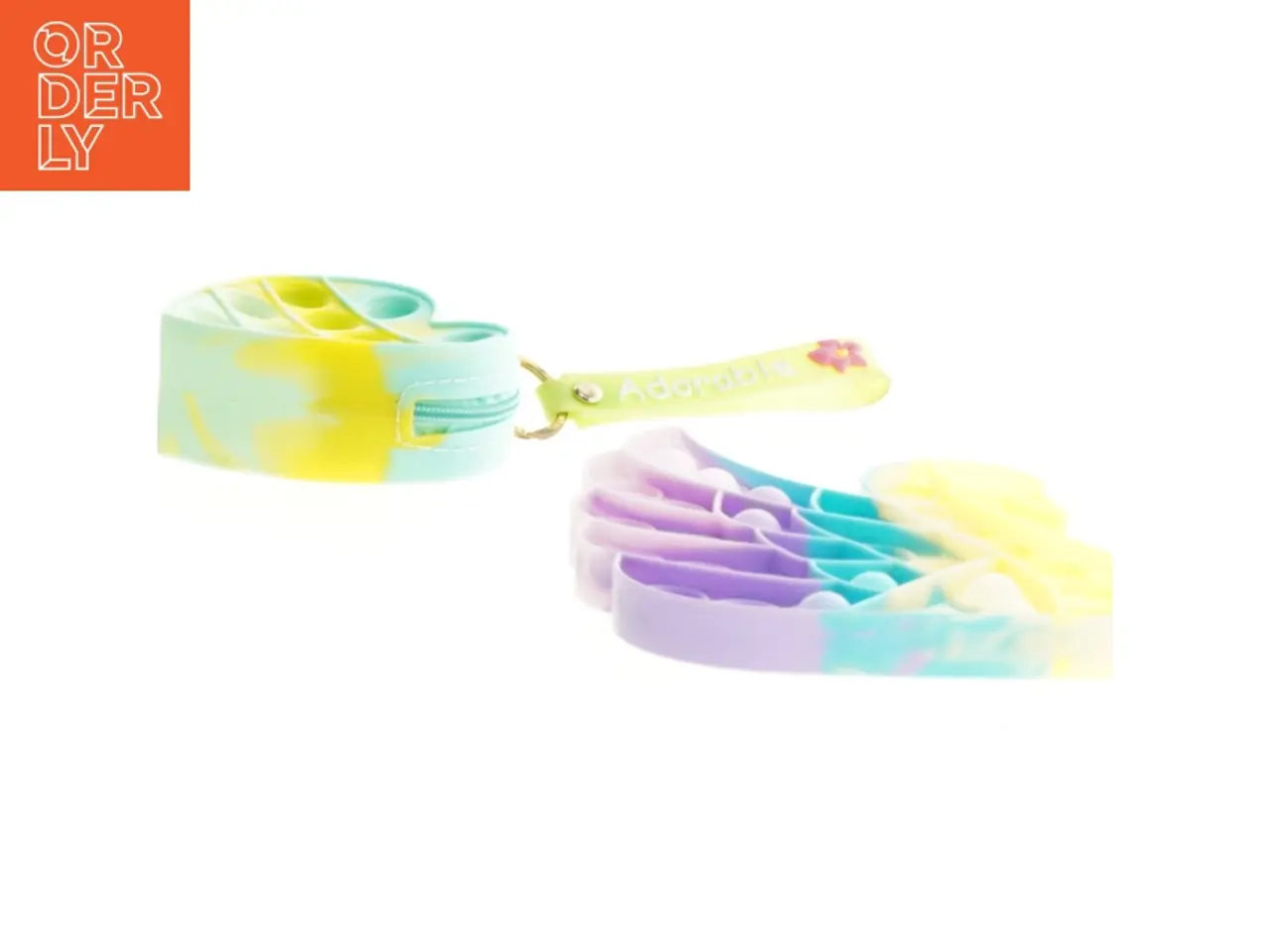 Billede 1 - Popit nøglering og pung sæt (str. 9 cm og 16 cm)