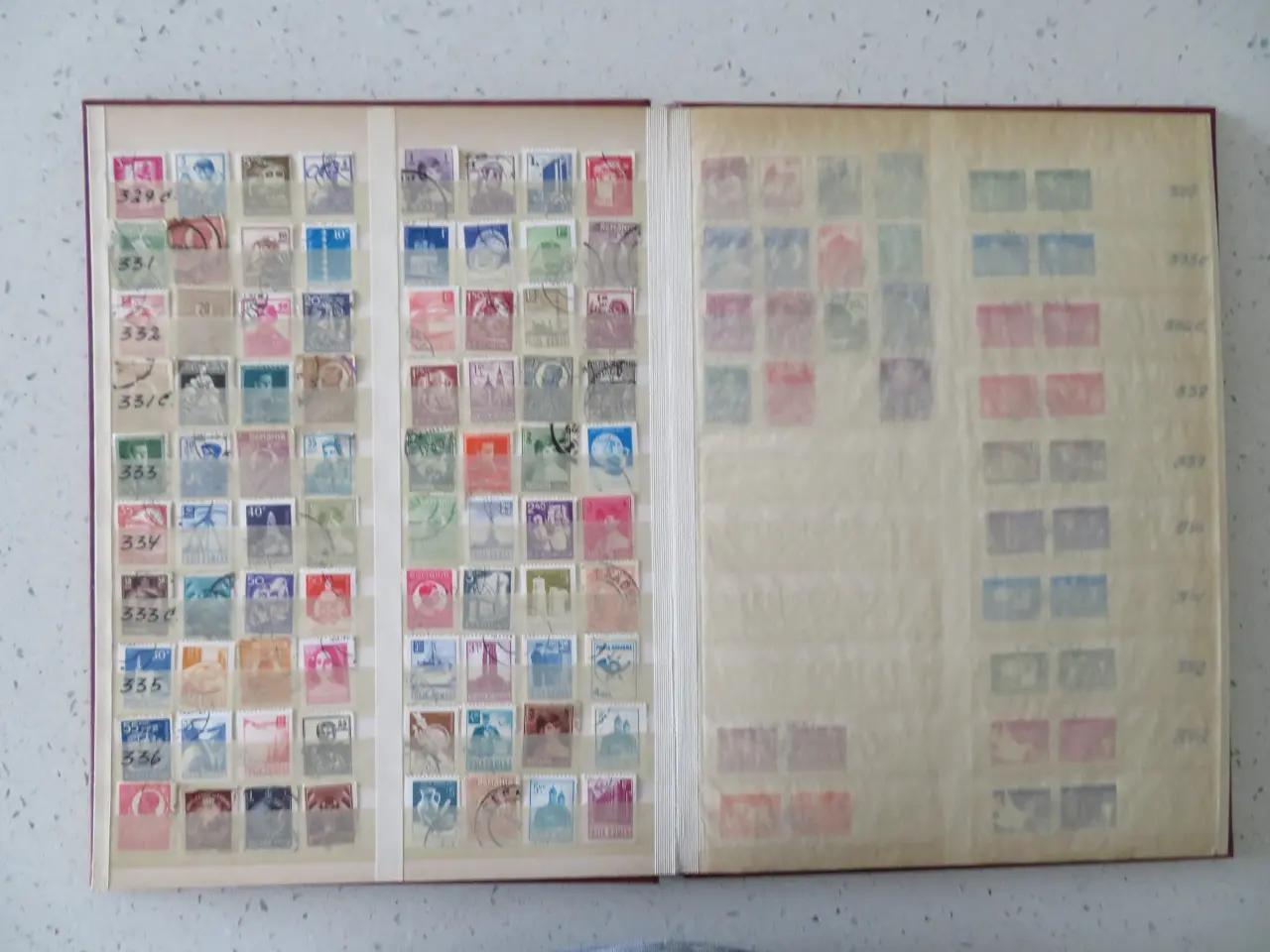 Billede 4 - Rumænien/Romania, 599 forskellige frimærker