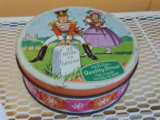 Macintosh Quality Street dåse.