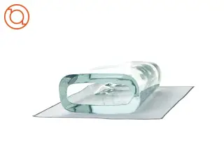 Vase i tykt glas (str. 15 cm)
