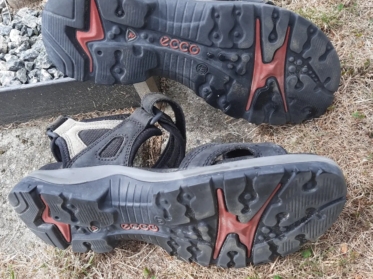 Billede 5 - Ecco sandaler sort/grå
