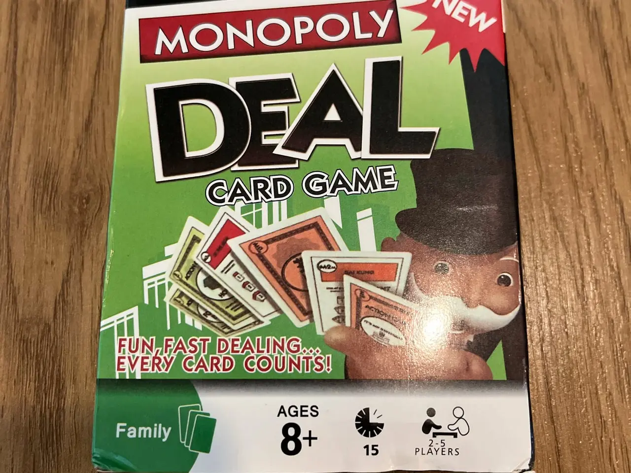 Billede 1 - Monopoly Deal (engelsk) - ny udgave