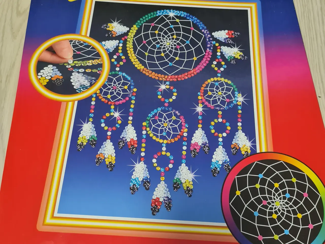 Billede 1 - Sequin art pailletbillede