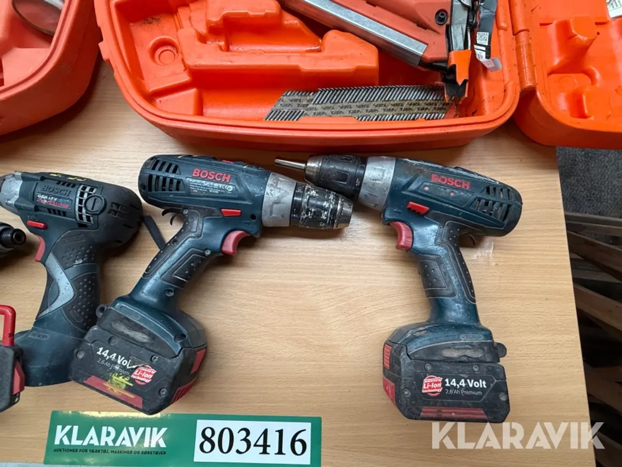 Billede 5 - Bosch & Paslode værktøjspakke Bosch & Paslode