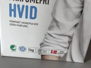 Vaskepulver parfumefri