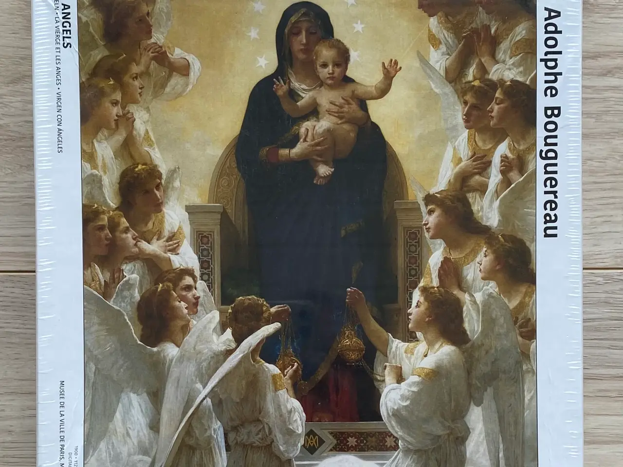 Billede 1 - (NY) Virgin with Angels (W. A. Bouguereau) 1000 b