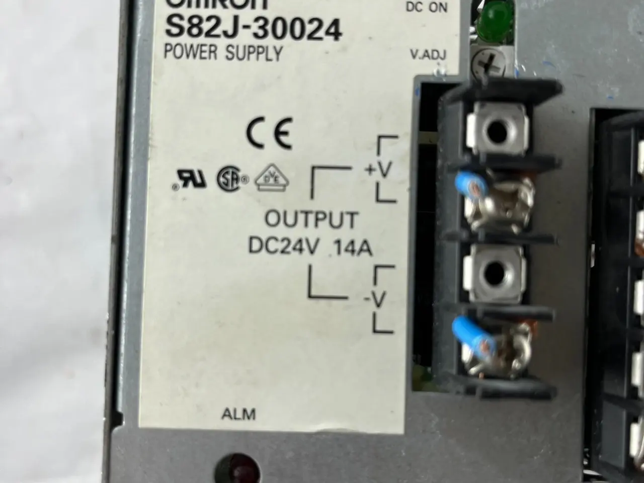 Billede 3 - Omron S82J-30024 strømforsyning 24V DC 14A AC