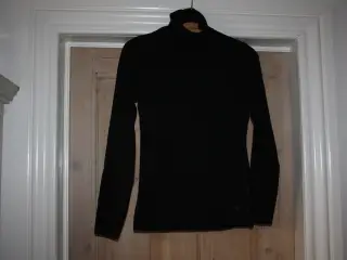 Sort Esprit rullekrave / bluse str. M