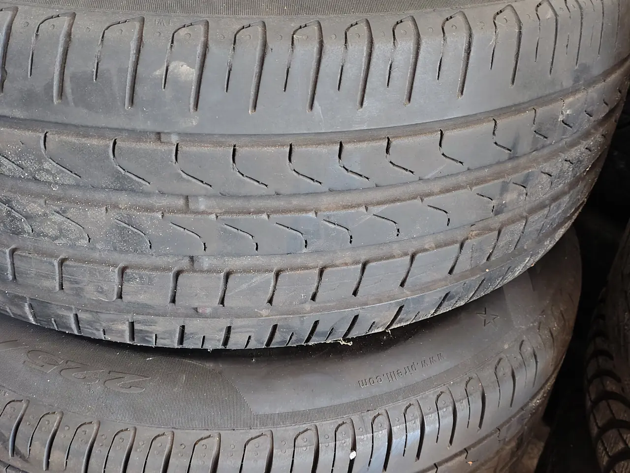 Billede 3 - Fire alufælge med dæk PIRELLI 225/55 R 17