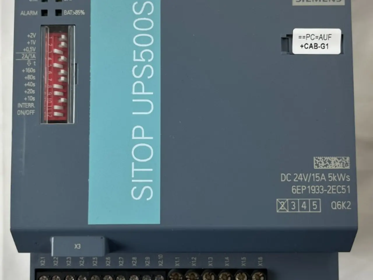 Billede 1 - Siemens SITOP UPS500S 6EP1933-2EC51 24V 15A UPS