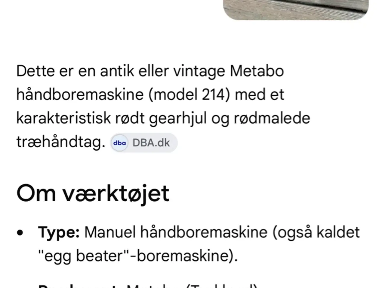 Billede 3 - Metabo håndborermaskine