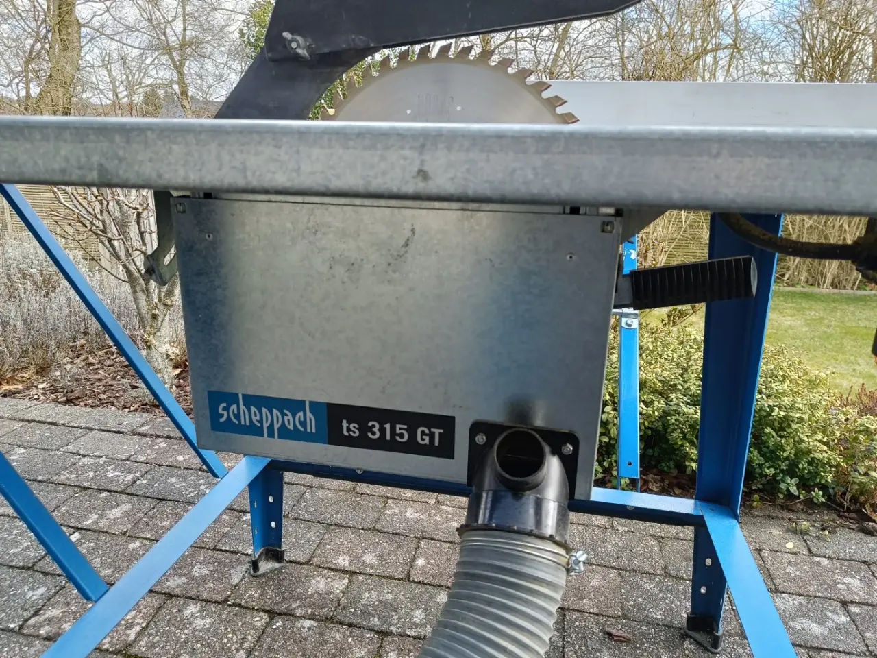 Billede 5 - Bordrundsav (315 mm) og sidebord