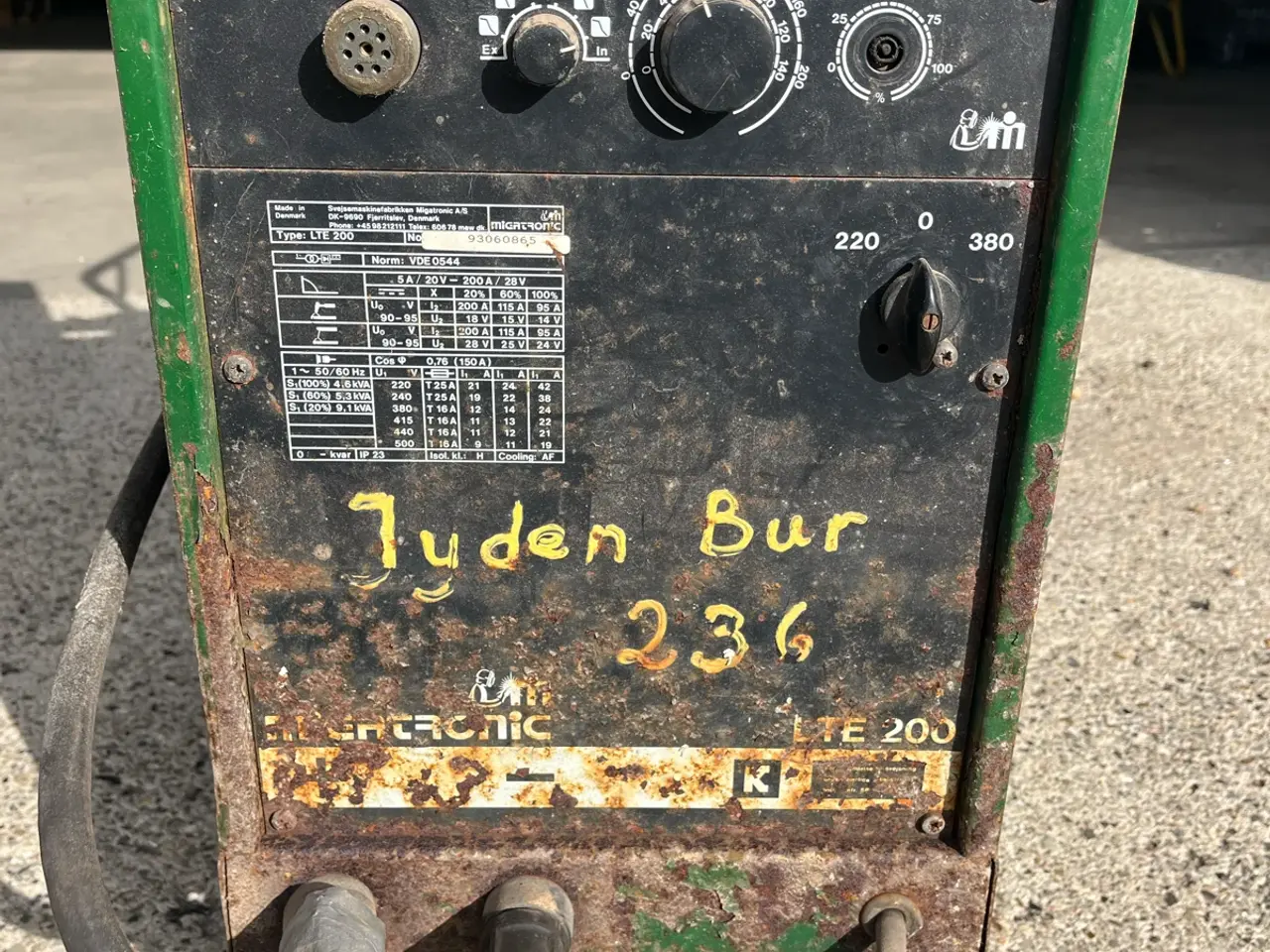 Billede 1 - Elektrode svejser