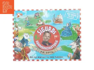 Sigurds danmarkshistorie Spil fra Politikens Forlag (str. 32 x 42 cm)
