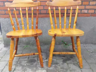 2 stk spisebordsstole