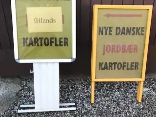 A-skilte, salgsskilte pris pr. stk.