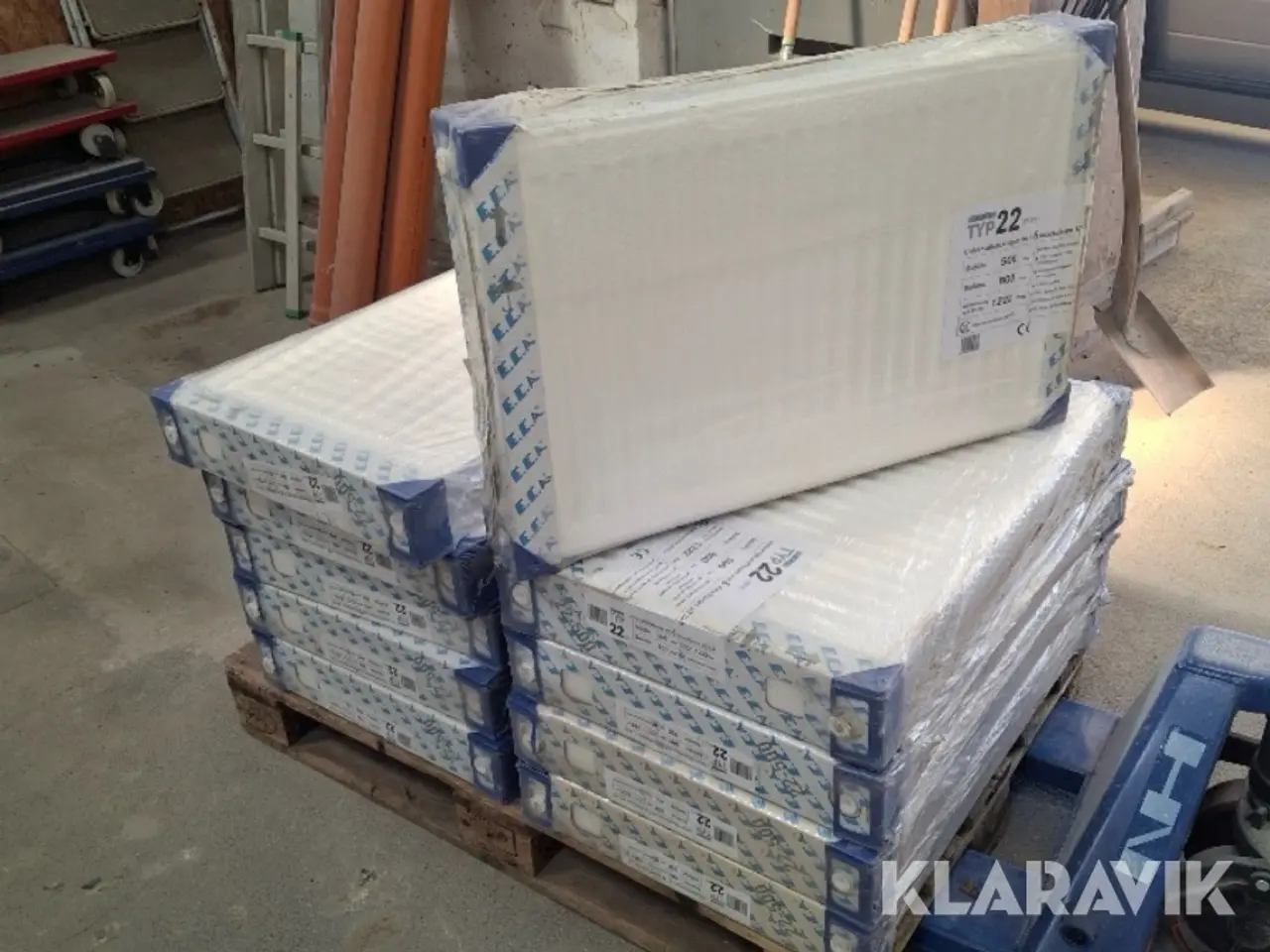 Billede 1 - Radiator E.C.A T22 - 2 lags med 2 konvertere, 10 styk