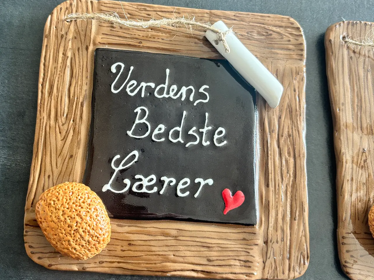 Billede 5 - Tavle til lærer i keramik.