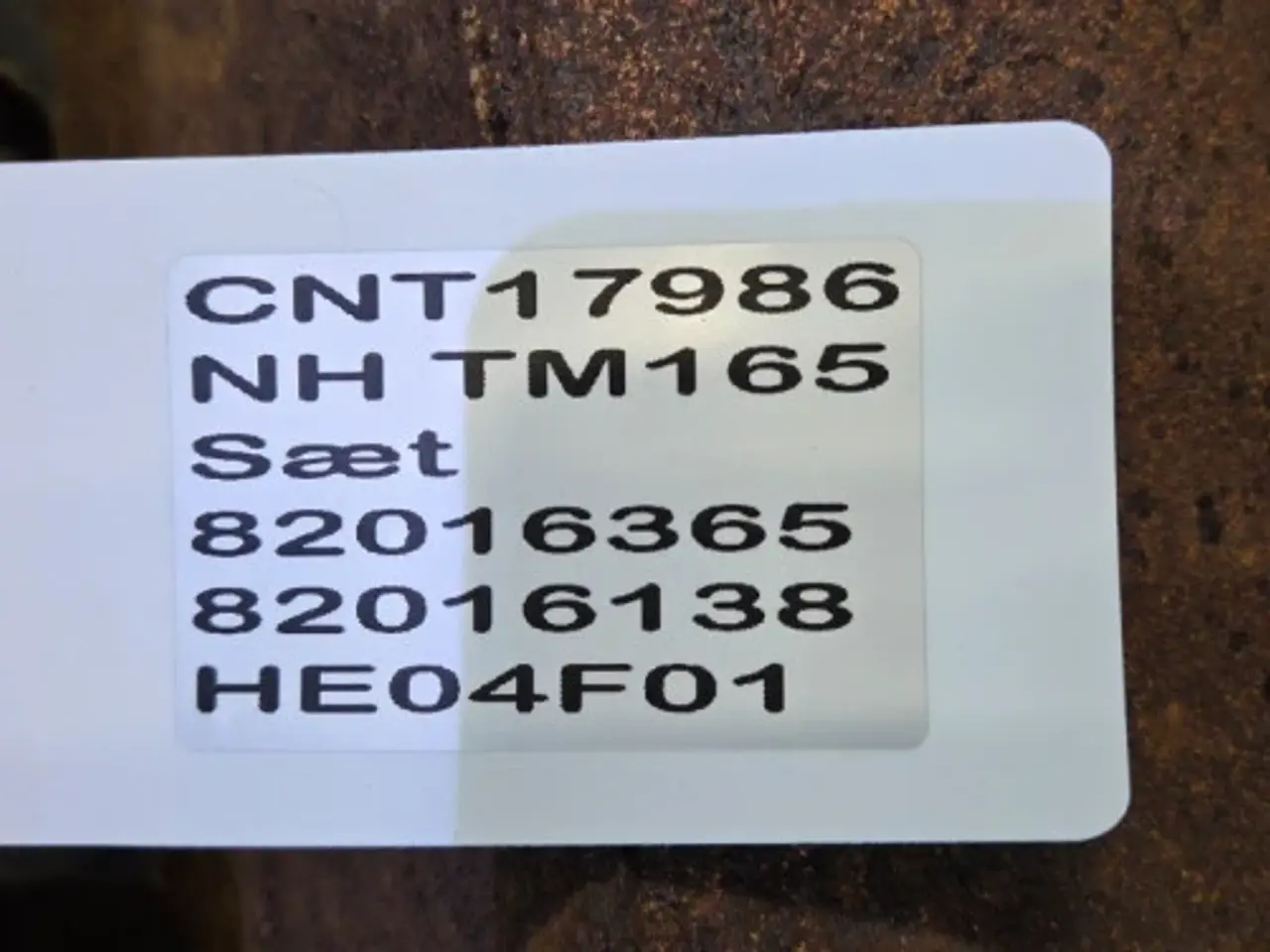Billede 17 - New Holland TM 165 Vægtklods Sæt 82016365